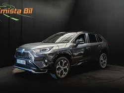 Grå Begagnad 2021 Toyota RAV4 Hybrid Premium SUV | 329 800 kr (Marknadspris)