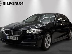Svart Begagnad 2015 BMW 520 Kombi | 119 800 kr (Bra pris)