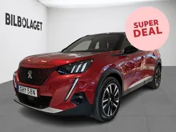 Röd Begagnad 2021 Peugeot e-2008 GTi SUV | 209 500 kr (Marknadspris)