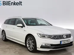 Vit Begagnad 2017 VW Passat R-line Kombi | 184 900 kr (Marknadspris)