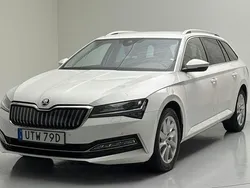 Vit Begagnad 2021 Skoda Superb Business Line | 246 900 kr