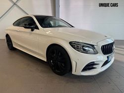 Vit Begagnad 2019 Mercedes C220 AMG line Sportkupé | 339 900 kr (Dyr)
