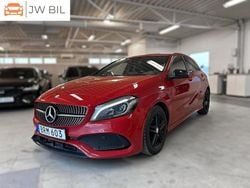 Röd Begagnad 2016 Mercedes A200 AMG Halvkombi | 169 800 kr (Marknadspris)
