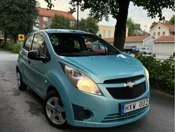 Grön Begagnad 2012 Chevrolet Spark Halvkombi | 24 900 kr (Bra pris)