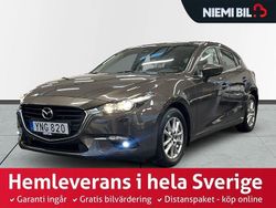 Brun Begagnad 2016 Mazda 3 Inclusive Halvkombi | 139 900 kr (Marknadspris)