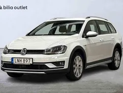 Vit Begagnad 2015 VW Golf Alltrack Kombi | 124 900 kr