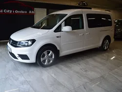 Vit Begagnad 2017 VW Caddy Maxi Life Minibuss | 189 900 kr (Marknadspris)