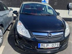 Svart Begagnad 2008 Opel Corsa Halvkombi | 32 000 kr (Marknadspris)