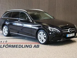 Svart (svartmetallic) Begagnad 2016 Mercedes C200 Avantgarde Kombi | 219 000 kr (Marknadspris)