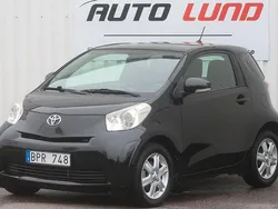 Svart (svartmetallic) Begagnad 2009 Toyota iQ Halvkombi | 59 800 kr (Marknadspris)