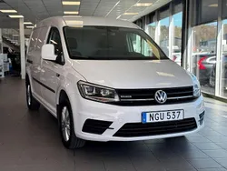 Vit Begagnad 2016 VW Caddy Maxi Minibuss | 139 900 kr (Lite dyr)