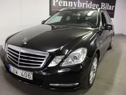 Svart Begagnad 2010 Mercedes E250 Avantgarde Kombi | 149 000 kr (Lite dyr)