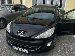 Svart Begagnad 2009 Peugeot 308 Kombi | 19 900 kr (Superpris)