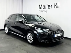 Svart (brilliantsvart) Begagnad 2023 Audi A3 Sportback Proline Halvkombi | 229 900 kr (Bra pris)