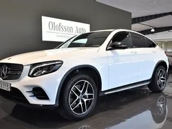 Vit Begagnad 2017 Mercedes GLC350 AMG Sportkupé | 379 000 kr (Bra pris)