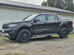 Svart Begagnad 2019 Ford Ranger Wildtrack Pickup | 368 750 kr (Marknadspris)