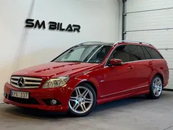Ljusröd (röd) Begagnad 2010 Mercedes C200 AMG Kombi | 94 900 kr (Marknadspris)