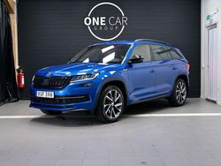Blå Begagnad 2019 Skoda Kodiaq SportLine SUV | 329 800 kr (Dyr)