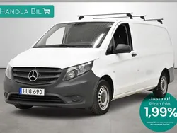 Vit Begagnad 2021 Mercedes Vito Minibuss | 174 900 kr (Superpris)