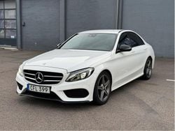 Vit Begagnad 2017 Mercedes C220 AMG line Sedan | 167 500 kr (Marknadspris)
