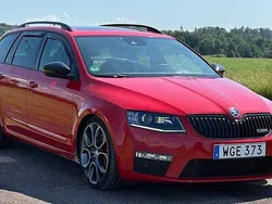 Röd Begagnad 2014 Skoda Octavia RS Kombi | 89 900 kr (Bra pris)