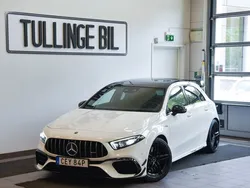 Vit Begagnad 2021 Mercedes A45 AMG AMG Halvkombi | 529 900 kr (Marknadspris)