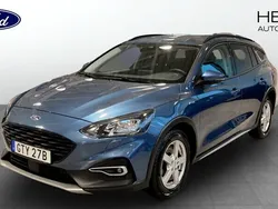 Blå (blue) Begagnad 2021 Ford Focus Active Kombi | 182 700 kr (Marknadspris)