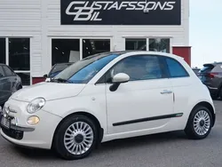 Vit Begagnad 2013 Fiat 500 Lounge Halvkombi | 64 500 kr (Marknadspris)