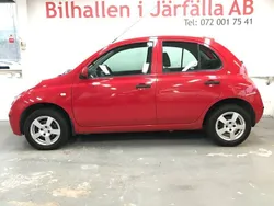 Röd Begagnad 2007 Nissan Micra Halvkombi | 36 900 kr (Lite dyr)