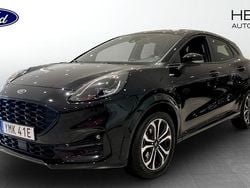 Svart (black) Begagnad 2022 Ford Puma Gen-E ST-Line SUV | 199 900 kr (Superpris)