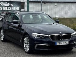 Blå Begagnad 2018 BMW 520 Kombi | 268 400 kr (Marknadspris)