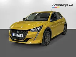 Gul Begagnad 2022 Peugeot e-208 Active Halvkombi | 189 600 kr (Marknadspris)