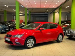 Röd Begagnad 2014 Seat Leon Style Halvkombi | 69 900 kr (Marknadspris)