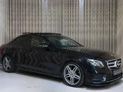 Svart Begagnad 2018 Mercedes E220 AMG line Sedan | 349 900 kr (Dyr)