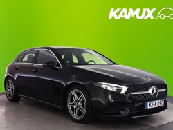 Svart Begagnad 2021 Mercedes A180 AMG Halvkombi | 239 800 kr (Marknadspris)