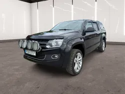 Svart Begagnad 2014 VW Amarok Highline Pickup | 149 900 kr (Bra pris)