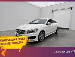 Vit Begagnad 2015 Mercedes CLA200 Shooting Brake AMG Kombi | 208 900 kr (Marknadspris)