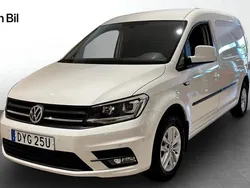 Vit (candyvit) Begagnad 2020 VW Caddy Maxi Minibuss | 274 900 kr (Lite dyr)