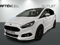 Vit Begagnad 2016 Ford S-MAX Business Edition Minibuss | 179 900 kr (Bra pris)