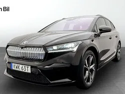 Svart Begagnad 2023 Skoda Enyaq iV SportLine SUV | 469 900 kr (Marknadspris)