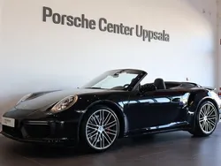 Svart Begagnad 2017 Porsche 911 Turbo Cabriolet Cab | 1 515 000 kr