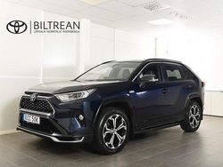 Blå Begagnad 2021 Toyota RAV4 Hybrid Premium SUV | 418 900 kr (Marknadspris)