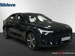 Svart Begagnad 2021 Polestar 2 Standard Range Single Motor Sedan | 279 900 kr (Marknadspris)