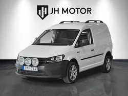 Vit Begagnad 2016 VW Caddy Minibuss | 169 900 kr (Marknadspris)