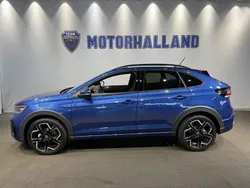 Blå Ny 2025 VW Taigo R-line SUV | 314 900 kr (Marknadspris)