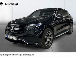 Svart Begagnad 2022 Mercedes EQC400 AMG SUV | 498 900 kr (Lite dyr)