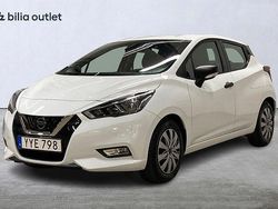 Vit Begagnad 2018 Nissan Micra Acenta Halvkombi | 89 900 kr (Lite dyr)