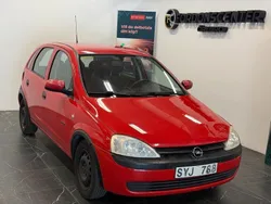 Röd Begagnad 2001 Opel Corsa Halvkombi | 19 900 kr (Marknadspris)