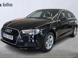 Svart Begagnad 2019 Audi A3 Sportback Proline Halvkombi | 199 000 kr (Marknadspris)