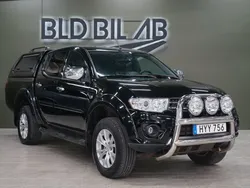 Svart Begagnad 2015 Mitsubishi L200 Pickup | 189 900 kr (Marknadspris)